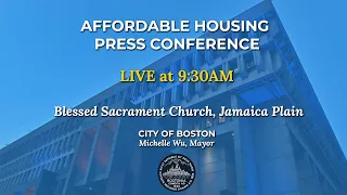 Affordable Housing Press Conference - 2/16/23