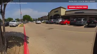 Allen, Texas mall shooting: Bodycam footage from officer who shot suspect released