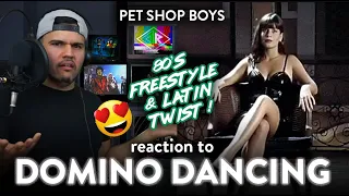 Pet Shop Boys Reaction Domino Dancing (FREESTYLE LATIN VIBES!) | Dereck Reacts