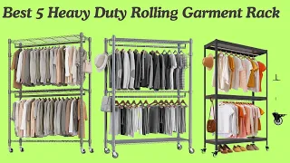 Best 5 Heavy Duty Rolling Garment Rack 2024? Best 5 Heavy Rolling Garment Rack review[Buying Guide]