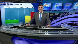 Video: Some sun Tuesday before scattered showers in the afternoon