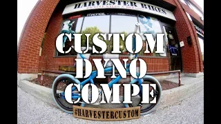 Custom Mid School Dyno Compe with lots of Old School Parts @ Harvester Bikes