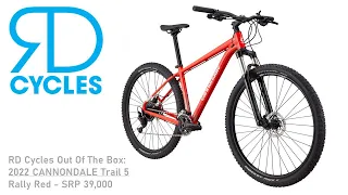 2022 CANNONDALE Trail 5 rally red