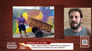 Carroças do Futuro: projeto melhora condição de trabalho de catadores de recicláveis