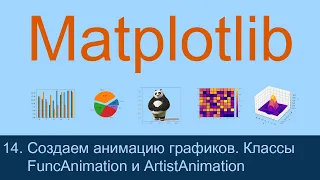 #14. Создаем анимацию графиков  Классы FuncAnimation и ArtistAnimation | Matplotlib уроки