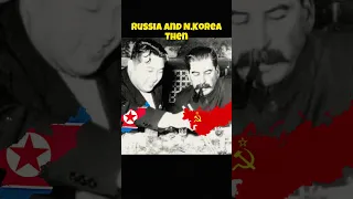 Russia and N.Korea relations now and then 🇷🇺❤️🇰🇵