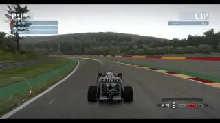 F1 2013 - Belgian Grand Prix Gameplay