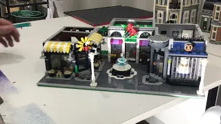 Converting LEGO 10255 Assembly Square to 48x48 Modular MILS Plates!