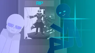 SCP 3812 VS Godverse Sans/sans the skeleton(Bloodlust) | Stick Nodes Animation