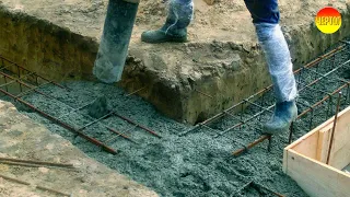 Is it possible to pour concrete without formwork?