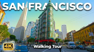 San Francisco Walking Tour 4K | San Fran UHD