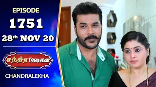 CHANDRALEKHA Serial | Episode 1751 | 28th Nov 2020 | Shwetha | Munna | Nagasri | Arun