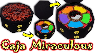 ♥ Tutorial: Caja Miraculous o Cofre del Maestro Fu (Miraculous Ladybug) ♥