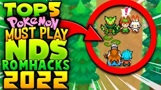 Top 5 MUST PLAY Pokemon NDS Rom Hacks 2022