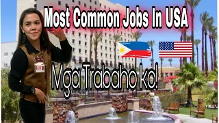 Most Common and Very easy Job to find here In America|Filipina in America |Job Journey