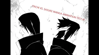 Beginning of Itachi vs. Sasuke Manga Animation