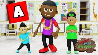 ABC Song (Jersey Club Mix) | ABC Dance | Nursery Rhymes + Kids Songs @whatsthatrhyme