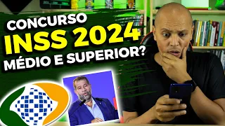 🔥URGENTE: NOVO CONCURSO INSS 2024 | Médio e Superior