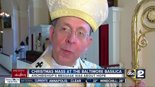 CHRISTMAS MASS AT THE BALTIMORE BASILICA