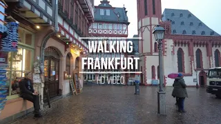 Frankfurt virtual walking tour 4K