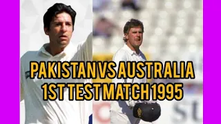 Pakistan vs Australia 1st test match 1995