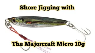 Stand Water Shore Jigging with the MajorCraft Jigpara Micro Shore Jig 10g