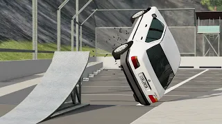 Car Jump Arena Crashes - BeamNG #2