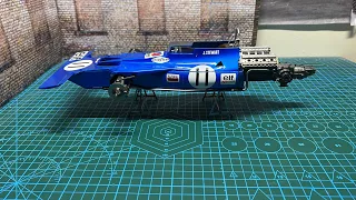 Tamiya Tyrrell 003 1/12 race car update