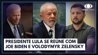 Lula tem encontros com Biden e Zelensky