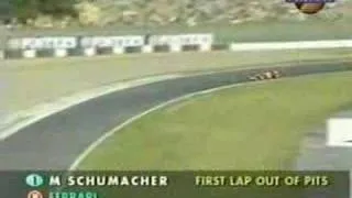 Michael Schumacher Suzuka 2001