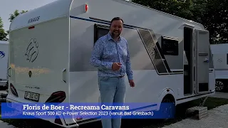 Knaus Sport 500 KD e-Power Selection 2023 - Recreama Caravans vanuit Bad Griesbach