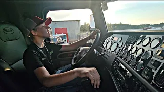 14-Year-Old Luke Floats 18 Gears In A New Custom 2022 Peterbilt 389, I Started Driving At 9-Yrs-Old