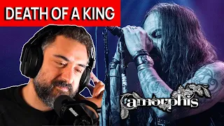Arab Man Reacts to AMORPHIS -DEATH OF A KING (First Time Reaction)