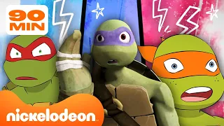 Tartarughe Ninja | 90 MINUTI dei momenti migliori delle Tartarughe Ninja! 🐢 | Nickelodeon Italia