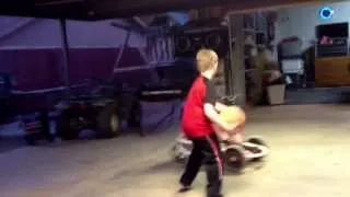 Best friends hit friend with a basketball