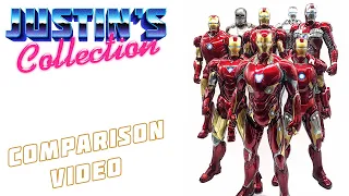 Hot Toys Iron Man MK50 (Mark L) Avengers Infinity War Comparison Video