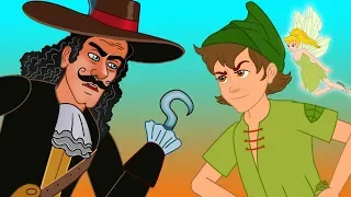 Peter Pan | 1 Conte + 4 comptines et chansons  - dessins animés en français