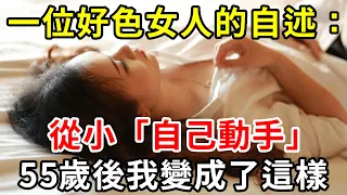 女人也會手淫？一位女人講述親身經歷：從小就自己動手，55歲後我變成了這樣......【中老年講堂】