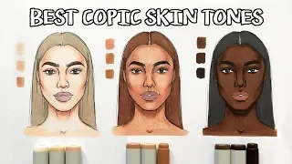 BEST COPIC SKIN TONES 👩🏼👩🏽👩🏿