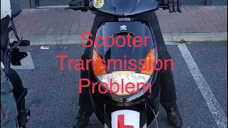 Peugeot vivacity Scooter fixing a Transmission / clutch Problem motorcycle maintenance