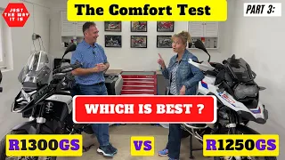 BMW R1300GS Comfort and Passenger Comfort vs R1250GS - Which is better for a Pillion / Passenger