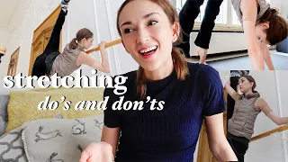 Flexibility do's & don'ts from a professional ballerina!