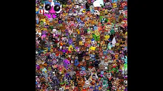 All the FNAF characters but updated (game only)
