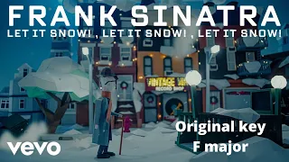 Let it snow original key (F major)