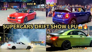 SuperCars DRIFTING Show 🔥 MUSTANG GT, G Wagon, Mercedes, Audi, Porsche 🔥😱 In LPU ❤️