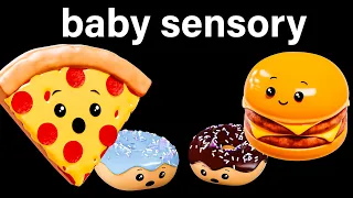Dancing Pizza Party! Fun Animation with Music- Baby Sensory - Teddy's Munchie Madness