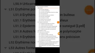 L50-L54 Urticaire et érythème