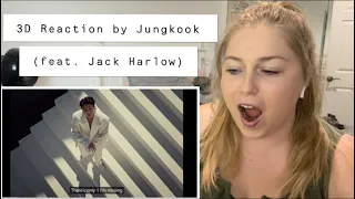 First Time Reaction to ‘3D’ by Jungkook (feat. Jack Harlow)