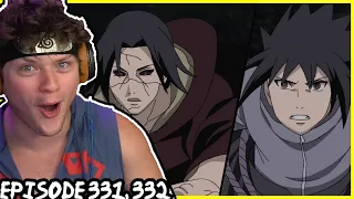 SASUKE CONFRONTS ITACHI! Naruto Shippuden REACTION: Episode 331 332