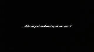 ASMR Husband Indonesia | Cuddle Deep Talk dan Teasing Manja di Malam Hari